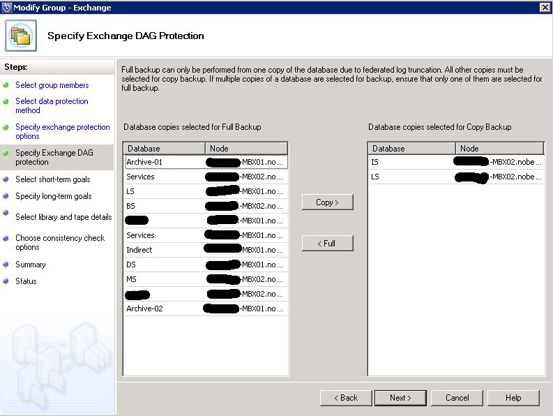 Exchange 2010 Log Cleanup with DPM 2010